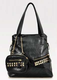Fashion Style Womens Hobo PU leather handbag shoulder Bag 2 color 