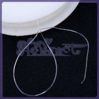 50 Meter Jewelry Make Elastic Beading Cord Wire Thread  