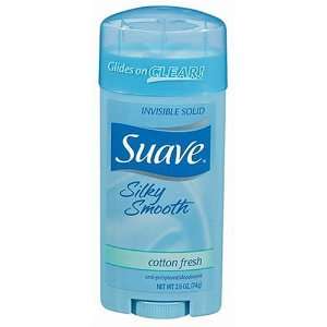  Suave Anti Perspirant & Deodorant, Invisible Solid, Cotton 