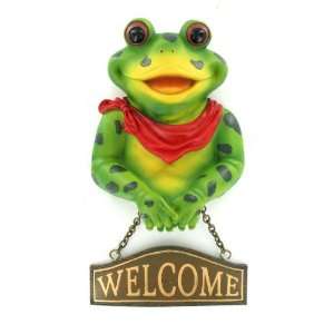  Frog Bathroom Towel Holder Decoration Bow Tie