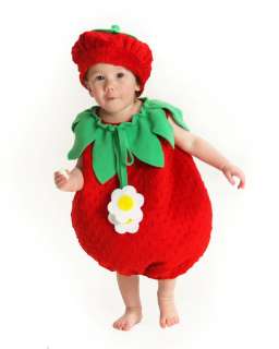 Strawberry Costume Shortcake Berrykin Infant Toddler  