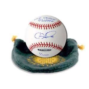 Cole Hamels Autographed Baseball with MLB Debut   05/12/06 Inscription 