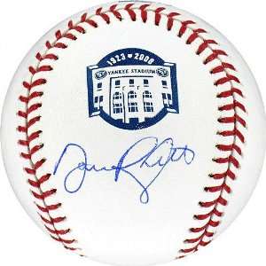  Dave Righetti Autographed Yankee Stadium Commemorative 