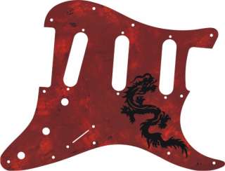 Pickguard for Fender Strat Stratocaster Guitar Dragon 1   FREE 