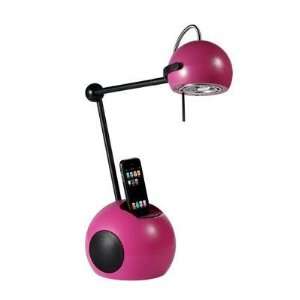   Lamp Pink Halogen Bulb 12w Total Speaker Output Patio, Lawn & Garden