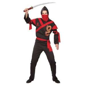  Dragon Ninja Warrior Adult Costume Toys & Games