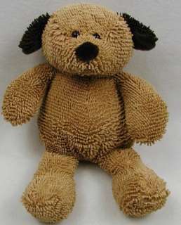 NWOT NEW Stephan Baby BROWN PUPPY DOG NUBS Nubby 11  