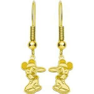   Plated Sterling Silver Disney Mickey Mouse Dangle Earrings Jewelry