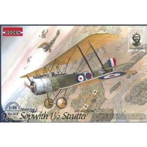  Sopwith 1 1/2 Strutter/2 Seat Fighter 1/48 Roden Toys 