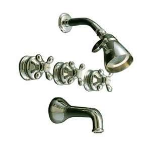  Strom Plumbing Thames Shower Faucet P0381N Polished Nickel 