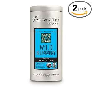 Octavia Tea Wild Blueberry (Organic White Tea, Fair Trade Certified 