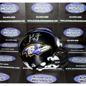  Jonathan Ogden Autographed Mini Helmet