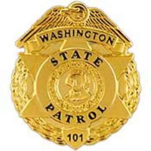    Washington State Patrol Badge Pin 1 Arts, Crafts & Sewing