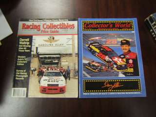 Racing Magazines Stock Car Collector World etc  