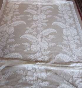 STUNNING VINTAGE ANNA FRENCH BEAUTIFUL Bamboo COTTON LACE Panel sample 