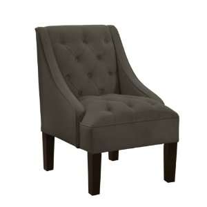  Skyline Furniture A 79 1VPWTR Tufted Swoop Arm Chair 