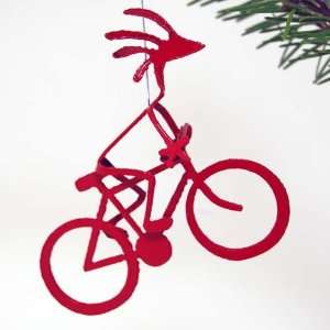  Kokopelli Road Bike Ornament   Male