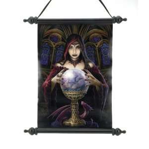  Anne Stokes Crystal Ball Wall Scroll 