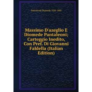   Faldella (Italian Edition) Pantaleoni Diomede 1810 1885 Books