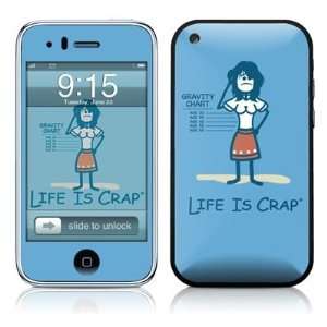 Gravity Chart Design Protector Skin Decal Sticker for Apple 3G iPhone 