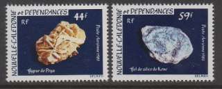 New Caledonia 1983 Mineral Gypsum VF MNH (C187 8)  