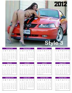 New toolbox magnet refrigerator magnet 2012 calendar sexy girls #3 