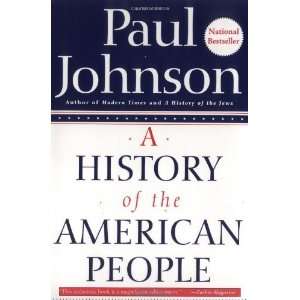  A History of the American People [Paperback] Paul Johnson Books
