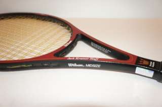 St Vincent WILSON Jack Kramer Staff Midsize 85 Tennis Racquet Pro 