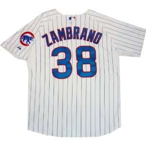  Chicago Cubs Carlos Zambrano Authentic Cool Base Home 
