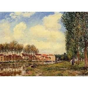  Banks of the Loing at Moret, Morning Toys & Games