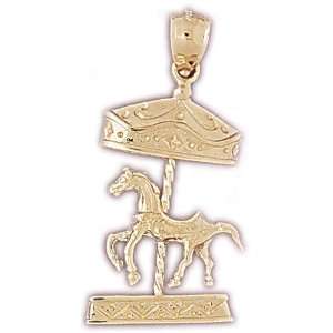   CleverEves 14k Gold Charm Carousels 6.3   Gram(s) CleverEve Jewelry