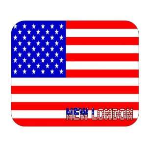  US Flag   New London, Connecticut (CT) Mouse Pad 