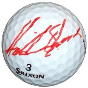  Henrik Stenson Autographed Golf Ball 