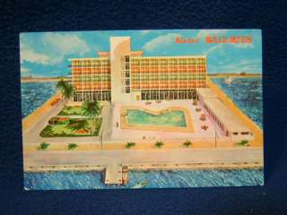 Hotel Baluartes Campeche Mexico 1960s postcard  