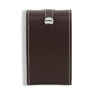  Case in Brown and Ivory Steel/Leather, form Rectangle, weight 3000