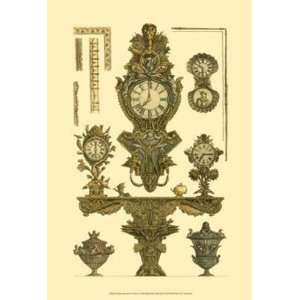   Clock I   Poster by Francesco Piranesi (13x19)