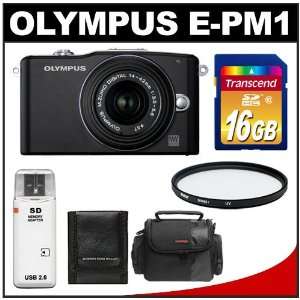  Olympus PEN Mini E PM1 Micro 4/3 Digital Camera & 14 42mm 
