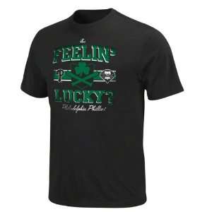  Philadelphia Phillies Black Irish Catch T Shirt Sports 