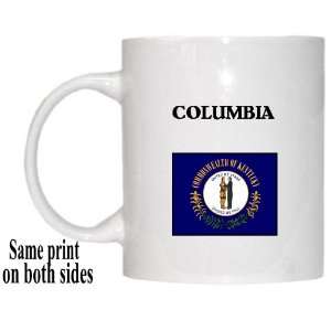  US State Flag   COLUMBIA, Kentucky (KY) Mug Everything 