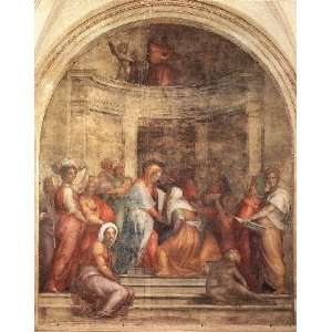   24x36 Inch, painting name Visitation 1, by Pontormo