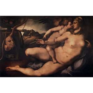   Carucci (Pontormo)   24 x 16 inches   Venus and Cupid