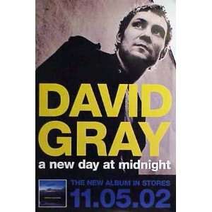  DAVID GRAY A New day At Midnight 24x36 Poster 