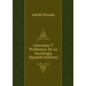  La SociologÃ­a (Spanish Edition) Adolfo Posada  Books