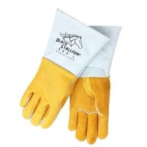 Revco Industries   Black Stallion Premium Grain Elkskin Welding Gloves 