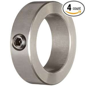 Ruland SC 6 SS Set Screw Shaft Collar, Stainless Steel, .375 Bore, 3 