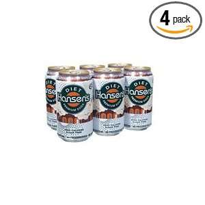 Hansen Beverage Can Root Beer, Diet, 40706 Ounce (Pack of 4)  