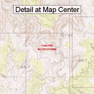   Map   Cave Flat, Utah (Folded/Waterproof)