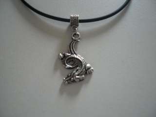 Chinese Dragon Pendant Handcrafted Necklace 18 with extended chain 
