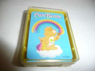 CARE BEARS Mini Deck of Playing Cards with Case NEW Deck is SEALED 