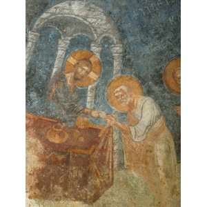  St. Nicholas Church Fresco of Jesus with Apostle, Myra 